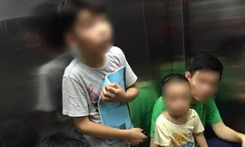 6 cư dân bị 'nhốt' gần 1 tiếng trong thang máy chung cư Hà Nội