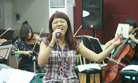 Trần Thu Hà quên ăn để tập luyện cho 'Cánh cung'