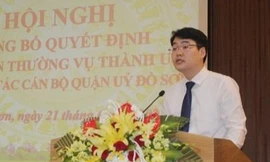 Phó Bí thư Thành đoàn Hải Phòng - Nguyễn Quang Diện được bổ nhiệm giữ chức Phó Bí thư Thường trực Quận ủy Đồ Sơn.