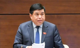 Bộ trưởng Bộ Kế hoạch và Đầu tư Nguyễn Chí Dũng (Ảnh: Nhật Minh)