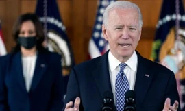 Tổng thống Mỹ Joe Biden. (Ảnh: Reters)