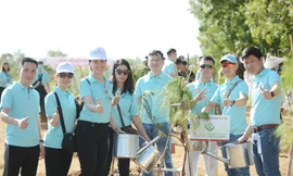 Chung tay 'Vì một Việt Nam xanh' tại chuỗi sự kiện bên lề Tiền Phong Marathon 2021