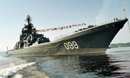 Peter Đại đế - 'Pháo đài trên biển' của Hải quân Liên bang Nga