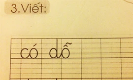 Thu hồi Vở luyện tập Tiếng Việt lớp 1 in sai chính tả
