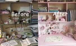 Hải Phòng: Góc học tập siêu dễ thương của cô bạn này khiến cộng đồng mạng bất ngờ