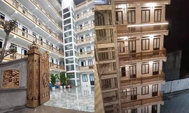 Xuất hiện khu trọ “đỉnh của chóp” tại Bắc Giang: Cổng dát vàng, thang máy, điều hoà đầy đủ