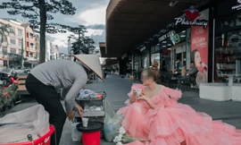 “Lên đồ” đi ăn tàu hũ như Lý Nhã Kỳ dự Cannes, cô gái khiến netizen mắt tròn mắt dẹt