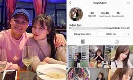 Đăng ảnh tình cảm cùng Quang Hải rồi xóa đi, Huỳnh Anh lại khiến fan “đau tim quá“