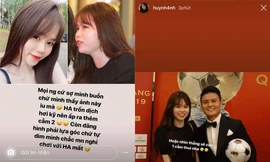 Dân mạng “soi” ảnh trên mạng khác ngoài đời, bạn gái Quang Hải: Vì trốn dịch nên có 2 cằm!