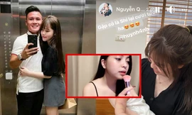 Quang Hải đưa bạn gái về nhà bế cháu, tình cũ Nhật Lê hát “Không thể cùng nhau suốt kiếp“