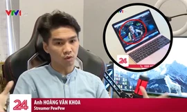 PewPew trả lời phỏng vấn trên sóng truyền hình nhưng Độ Mixi lại được chú ý hơn cả