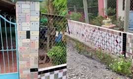 Trầm trồ trước ngôi nhà "cực chảnh": Dùng hàng trăm chiếc iPhone để... ốp tường!