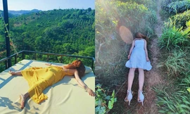 Bộ ảnh “ngủ sấp mặt ở Đà Lạt” của nữ sinh xứ Huế khiến cộng đồng mạng thích thú thả tim