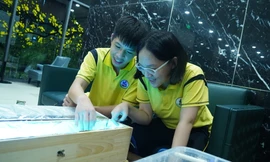 Học sinh lớp 8 tìm giải pháp cải thiện ô nhiễm nguồn nước bằng ứng dụng hạt Nano TIO2