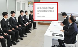 Nhà tuyển dụng đưa ra câu hỏi lựa chọn giữa gia đình và sự nghiệp khiến dân mạng tranh cãi