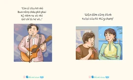 Bộ tranh tưởng niệm những khoảnh khắc đáng nhớ của danh hài Chí Tài khiến netizen xúc động