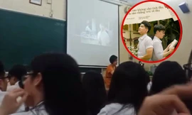 Ngày đi học đầu tiên, teen Trần Phú (Hà Nội) được cô cho xem MV thanh xuân vườn trường