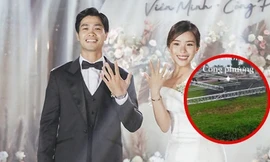 Dân mạng bất ngờ khi biết địa điểm đặc biệt tổ chức tiệc cưới của Công Phượng tại quê nhà