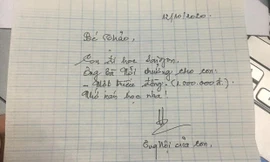 Rưng rưng với bức thư của ông nội 86 tuổi gửi cháu gái trước ngày lên thành phố nhập học