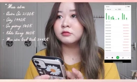 Nữ blogger 2K tiêu hết 50 triệu đồng/ tháng: “Mình đã cố tiết kiệm nhiều rồi!“