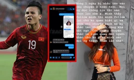 Hotgirl Hà thành lên tiếng khi vướng vào rắc rối: “Mình và Quang Hải không hề quen nhau“