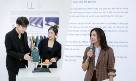 Hà Nội: “Đả nữ” Ngô Thanh Vân, vợ chồng Trang Lou - Tùng Sơn tham dự triển lãm thời trang