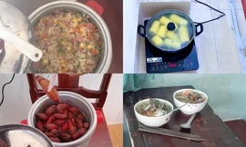 Muôn kiểu “sưởi ấm” mùa Đông của học sinh: Mang cả ấm trà, nồi cơm điện tới lớp