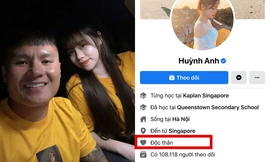 Quang Hải xóa hết ảnh bạn gái trên trang cá nhân, Huỳnh Anh chuyển trạng thái “độc thân“