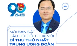 Mời bạn đặt câu hỏi đối thoại trực tuyến với Bí thư thứ nhất TƯ Đoàn TNCS Hồ Chí Minh