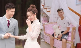 Vợ Văn Đức tiết lộ “tật xấu” của chồng, chàng cầu thủ liền có hành động gây chú ý