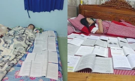 Muôn kiểu ôn thi “chất như nước cất” chỉ có ở hội “Nhất quỷ nhì ma“