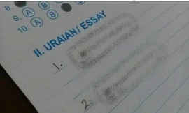 Học sinh làm bài thi Listening môn tiếng Anh, nhìn đáp án ai cũng phải cười lăn lộn