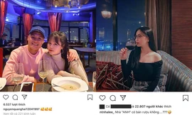 Nhật Lê đăng status mới, dân mạng cho rằng cô “cà khịa” bạn gái mới của Quang Hải?
