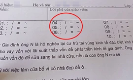 Cô giáo hài hước biến tấu đáp án trong bài kiểm tra khiến teen phải ngả mũ thán phục
