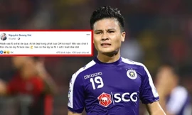 NÓNG: Quang Hải lên tiếng sau khi bị kẻ xấu hack FB cá nhân, tung tin nhắn riêng tư