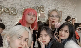 Dàn streamer, gamer hội tụ chúc mừng Linh Ngọc Đàm khai trương quán cà phê mèo