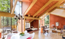 Ấn tượng với nhà gỗ đơn giản mà phóng khoáng