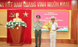 Bổ nhiệm lại chức vụ Phó Giám đốc Công an TPHCM đối với Thiếu tướng Nguyễn Thanh Hưởng