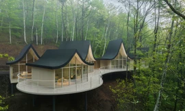 Thiết kế độc đáo nhà nghỉ dưỡng ven đồi 