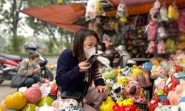 Mua rồng vàng, lợn đất lấy 'vía' may mắn cho năm mới 