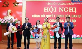 Công bố Quyết định của Ban Bí thư về công tác cán bộ