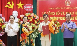 Bản tin 8H: Công bố quyết định của Viện Kiểm sát Nhân dân tối cao về công tác cán bộ