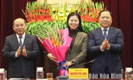 Bản tin 8H: Hòa Bình bầu nữ Phó Bí thư Tỉnh ủy