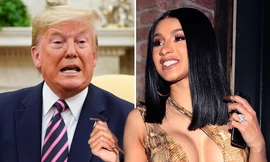 Cardi B ăn vạ ông Trump