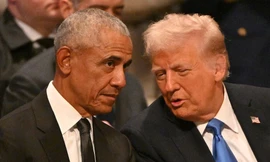 Tranh chân dung của ông Obama tại Nhà Trắng bị thay thế