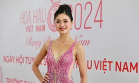 Á hậu Ngọc Hằng và Phương Anh đọ sắc cùng dàn hoa khôi, á khôi sinh viên