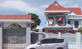 Nhiều ngôi biệt thự đẹp ở Hà Mòn