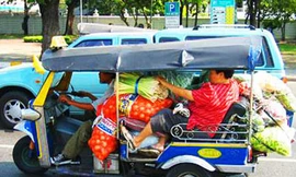 Xe lam lọt vào Top 10 taxi... xịn nhất thế giới