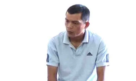 Nghi can Đính, một trong những nghi can trong đường dây chuyên thực hiện các hợp đồng nghe lén.