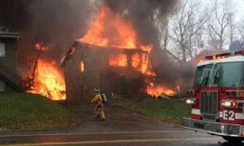 Hiện trưởng xảy ra vụ tai nạn 